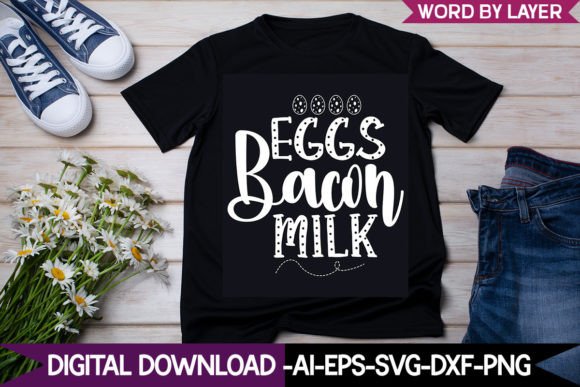 Eggs Bacon Milk: Freebies for Graphics