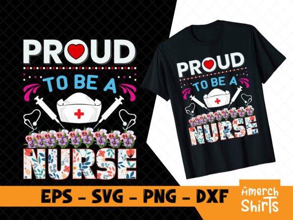 Proud to Be a Nurse ICU Nurse Graphics Freebies