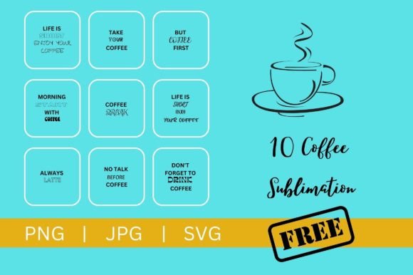 Review: Coffee Graphics Freebies for Branding