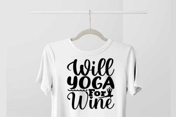 Will Yoga for Wine Graphics & Freebies Review